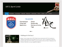 Tablet Screenshot of alcussetgym.fr